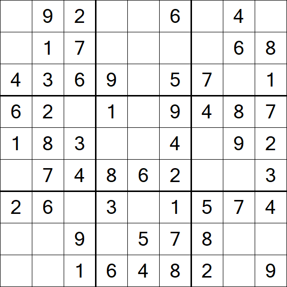 Sudoku - Einfach