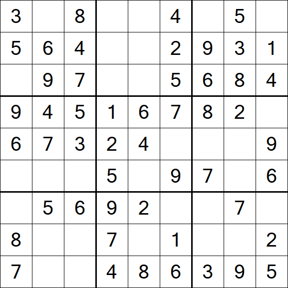 Sudoku - Einfach