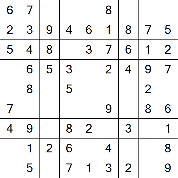 Sudoku - Fácil