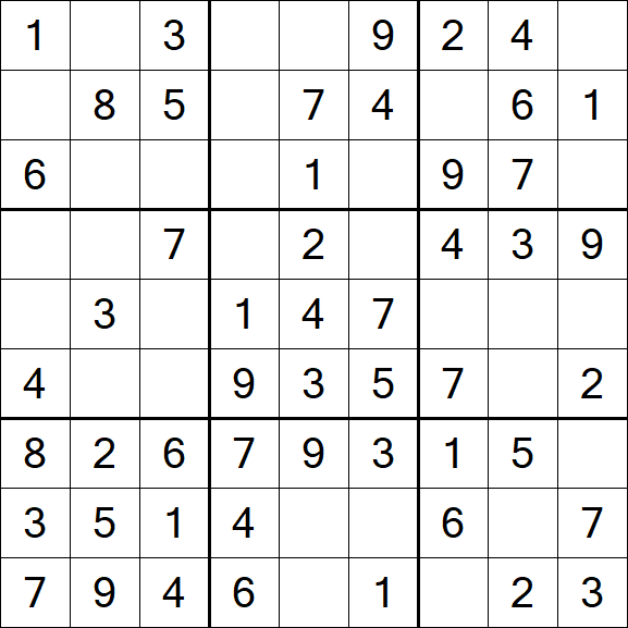 Sudoku - Fácil