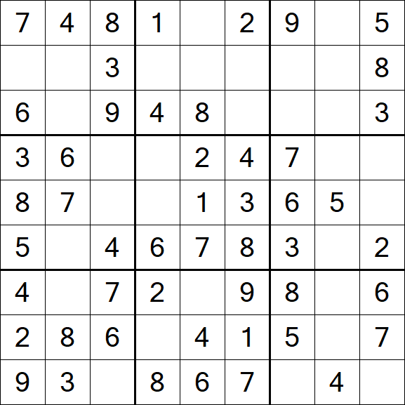 Sudoku - Fácil