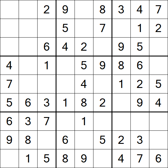 Sudoku - Easy