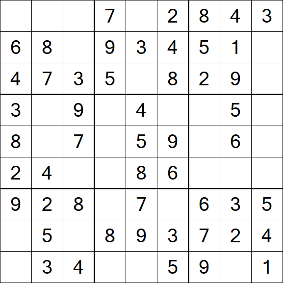 Sudoku - Fácil