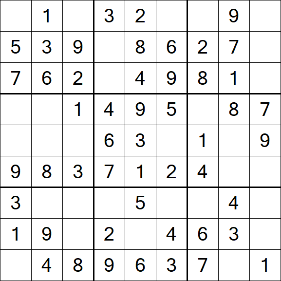 Sudoku - Fácil