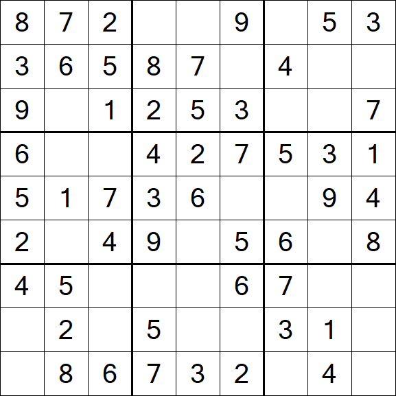 Sudoku - Fácil