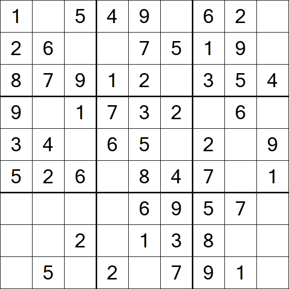 Sudoku - Fácil