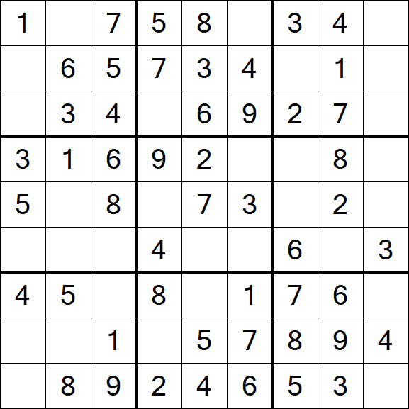 Sudoku - Simple