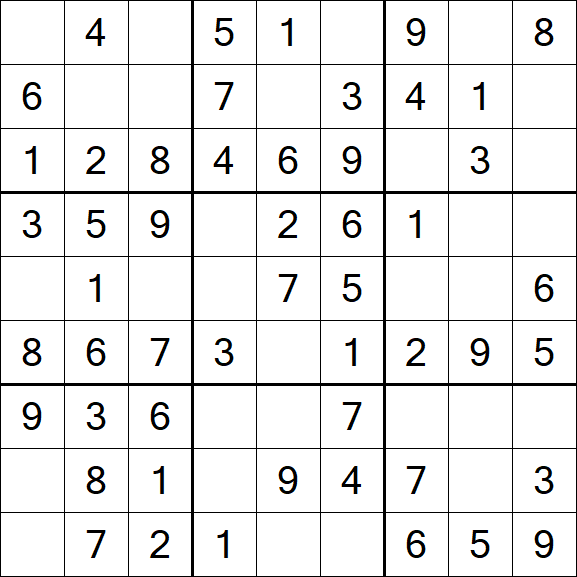Sudoku - Fácil