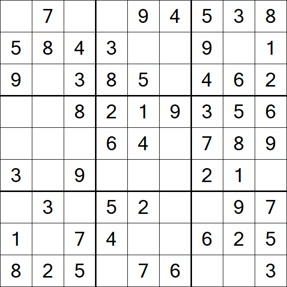 Sudoku - Easy
