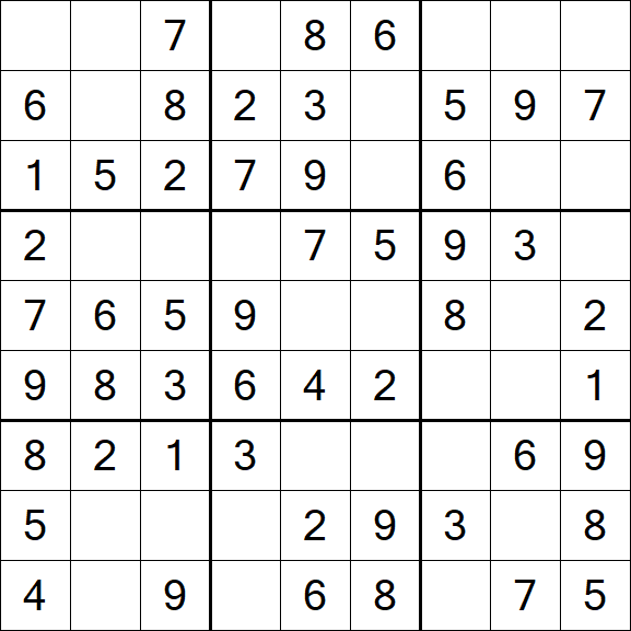Sudoku - Fácil