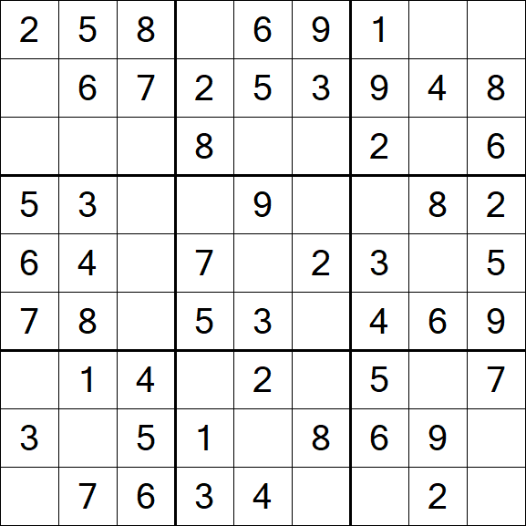 Sudoku - Fácil
