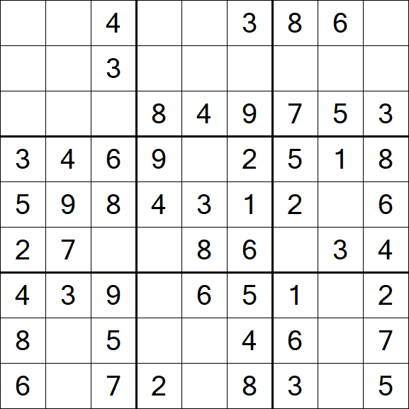 Sudoku - Einfach
