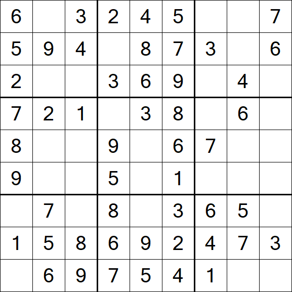 Sudoku - Fácil