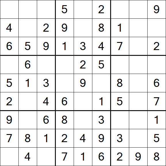 Sudoku - Einfach