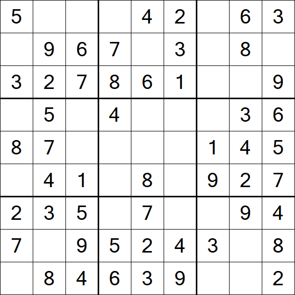 Sudoku - Einfach