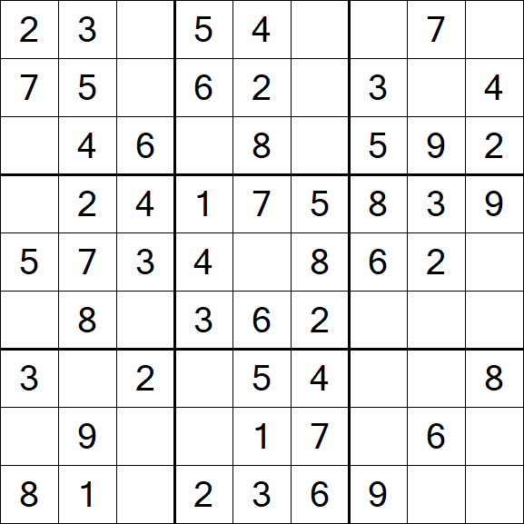 Sudoku - Fácil