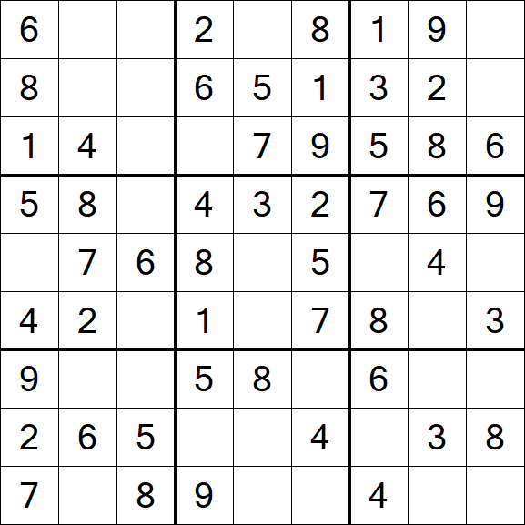 Sudoku - Einfach
