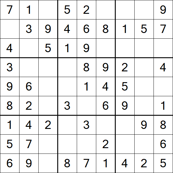 Sudoku - Einfach