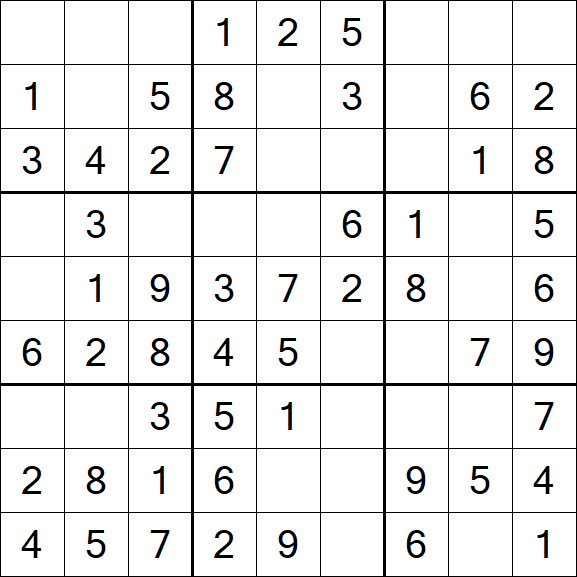 Sudoku - Fácil
