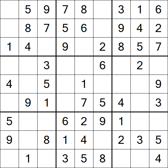 Sudoku - Easy