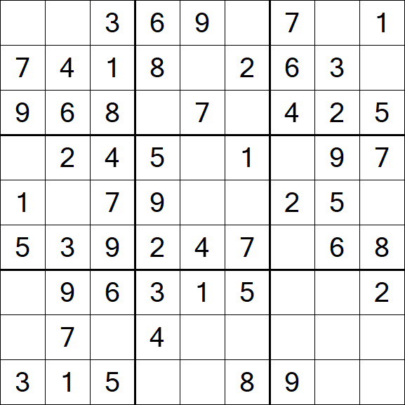 Sudoku - Easy