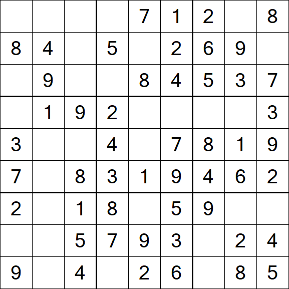 Sudoku - Easy
