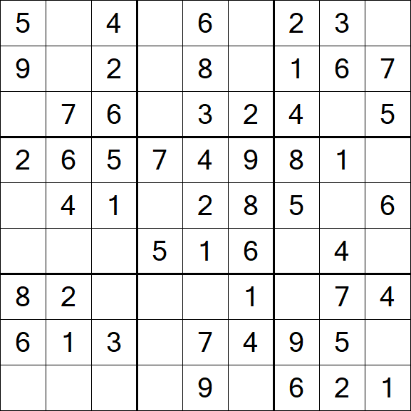 Sudoku - Easy