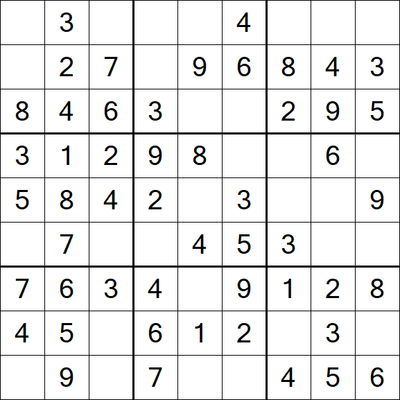 Sudoku - Easy