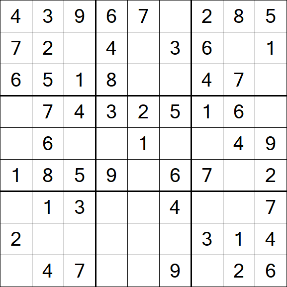 Sudoku - Easy