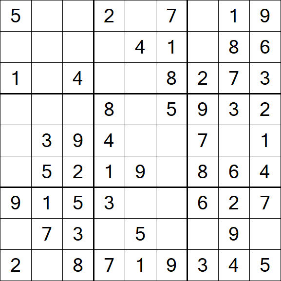 Sudoku - Easy