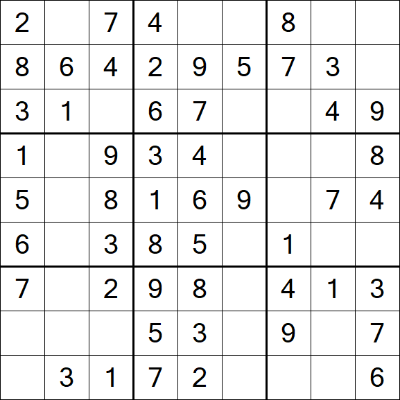 Sudoku - Easy