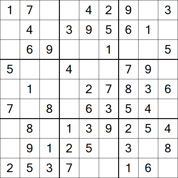 Sudoku - Easy