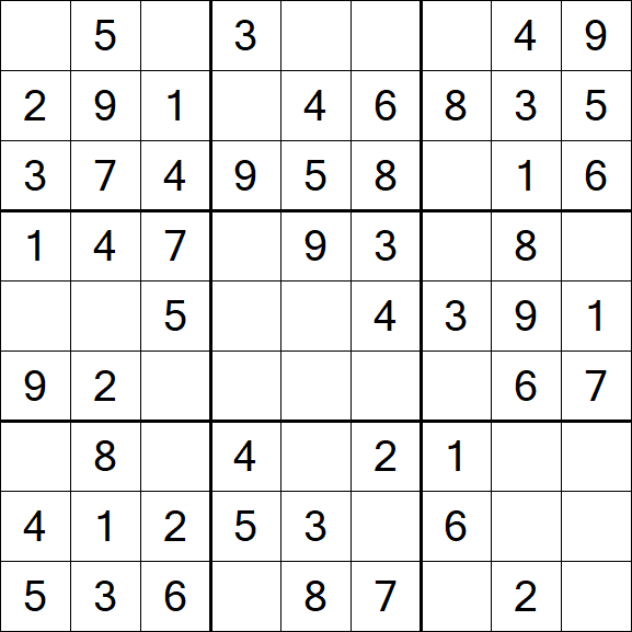 Sudoku - Easy