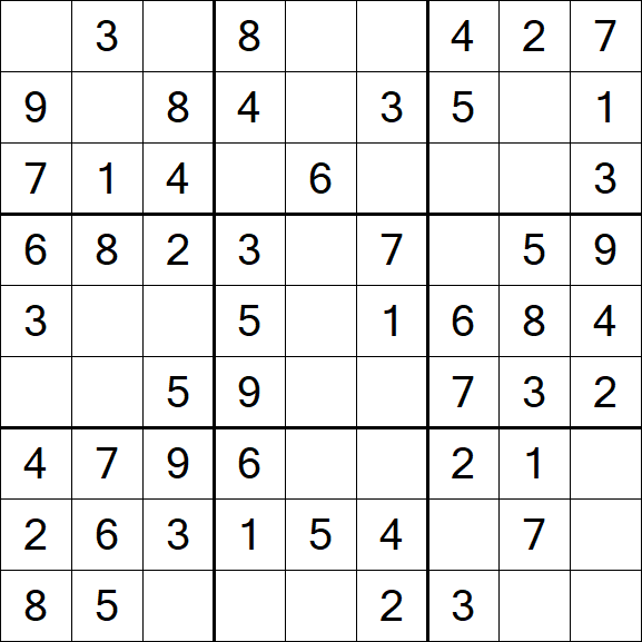 Sudoku - Easy