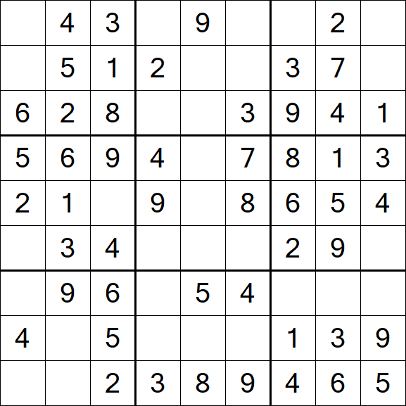 Sudoku - Easy