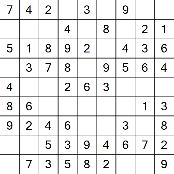 Sudoku - Easy