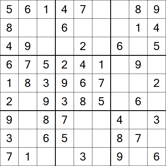 Sudoku - Easy