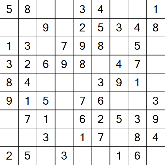 Sudoku - Easy