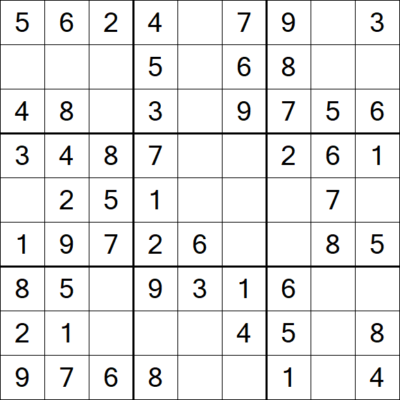 Sudoku - Easy