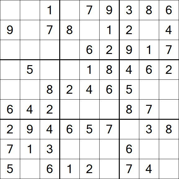 Sudoku - Easy