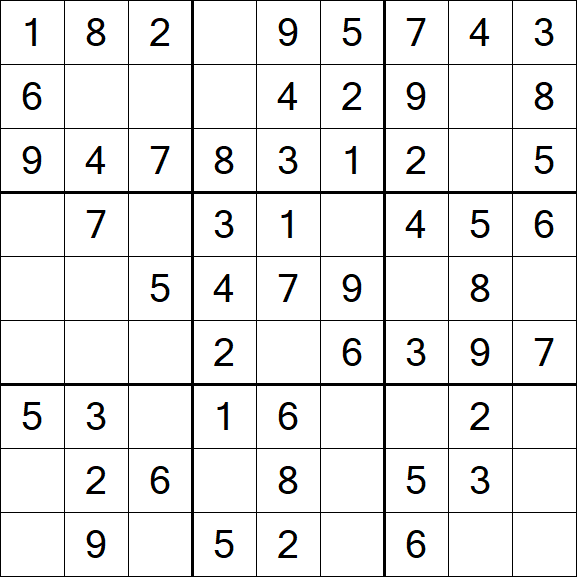 Sudoku - Easy