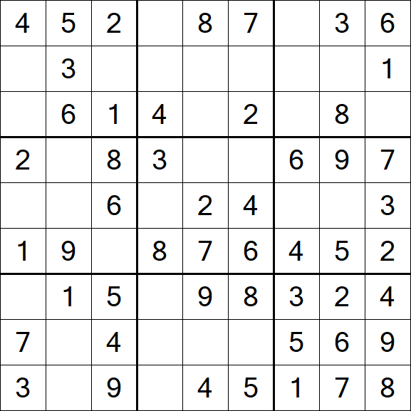 Sudoku - Einfach