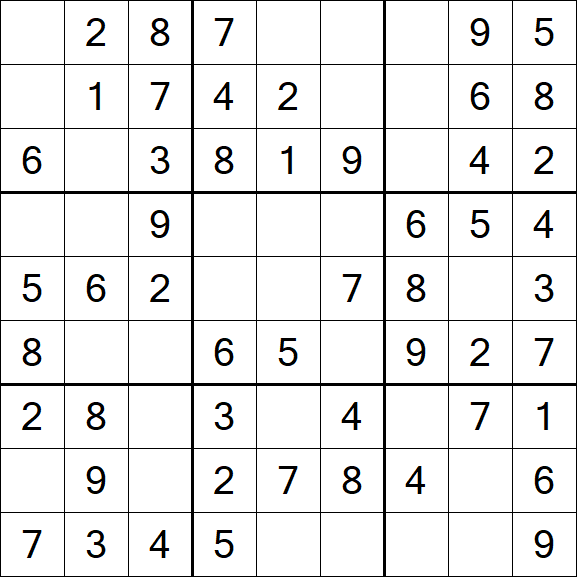 Sudoku - Fácil