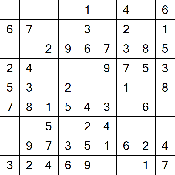 Sudoku - Fácil