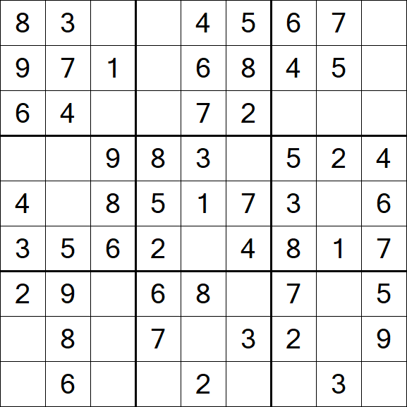 Sudoku - Fácil