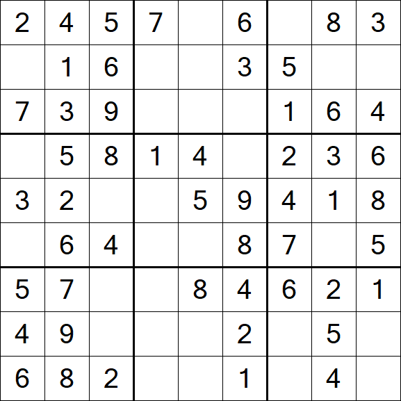 Sudoku - Fácil