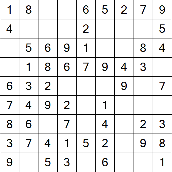 Sudoku - Einfach