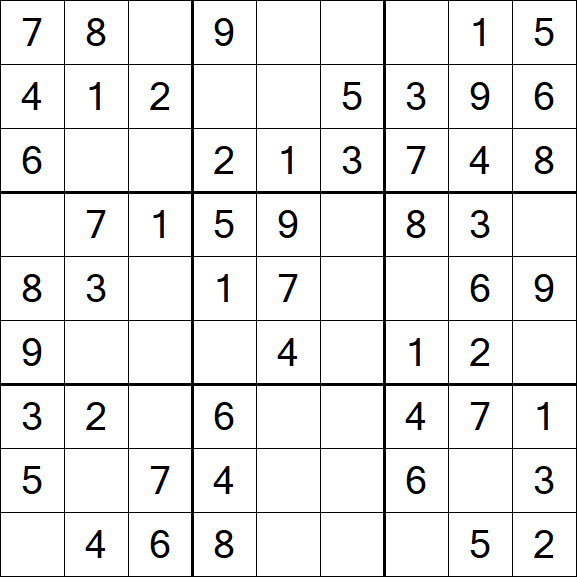 Sudoku - Fácil