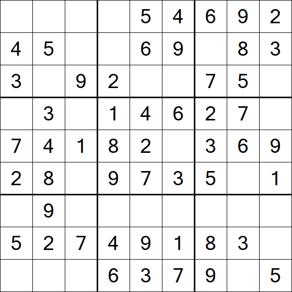 Sudoku - Einfach