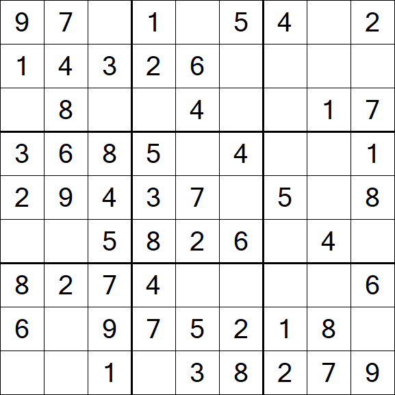 Sudoku - Fácil